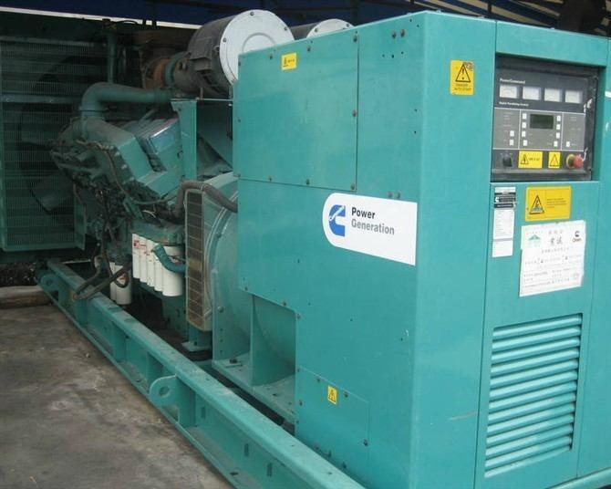 九台柴油发电机燃油的使用