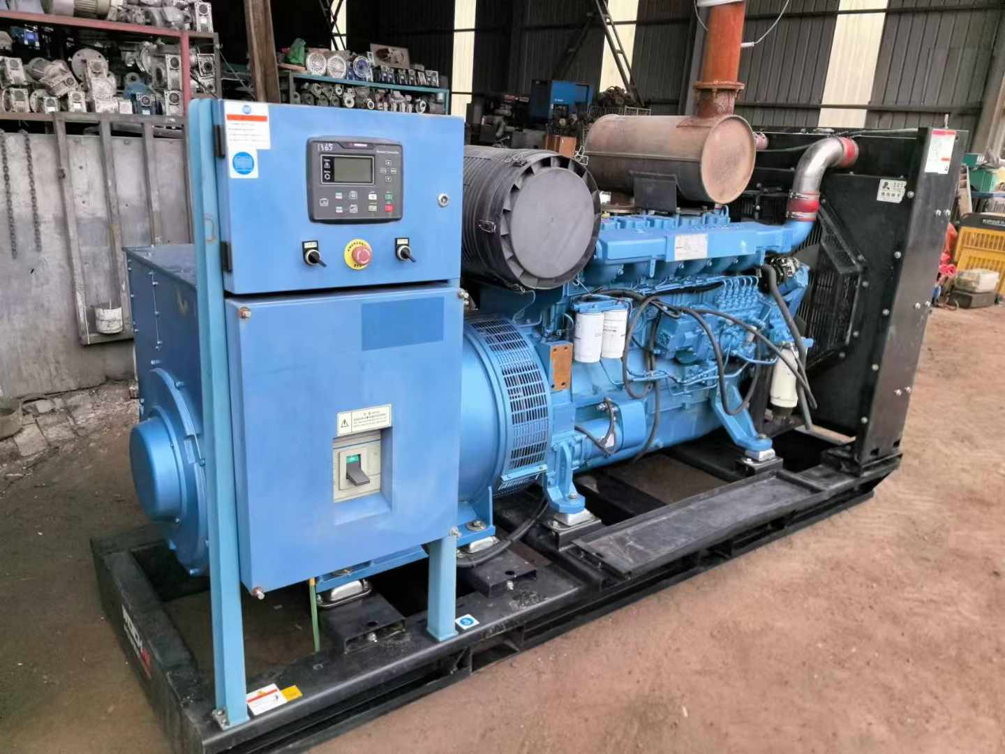 九台500kW 柴油发电机组可带动设备功率的计算公式是什么？