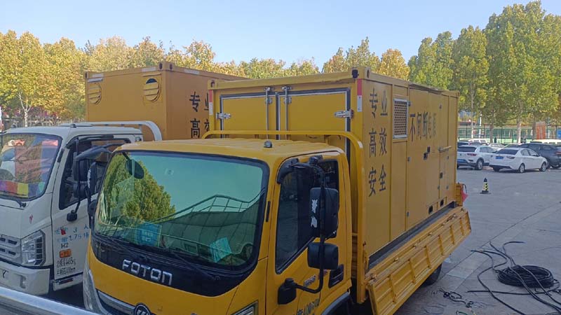 九台柴油发电机组和UPS电源如何配合工作？